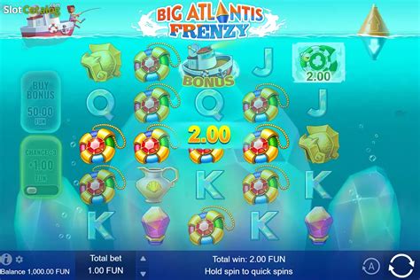 Big Atlantis Frenzy Slot Grátis
